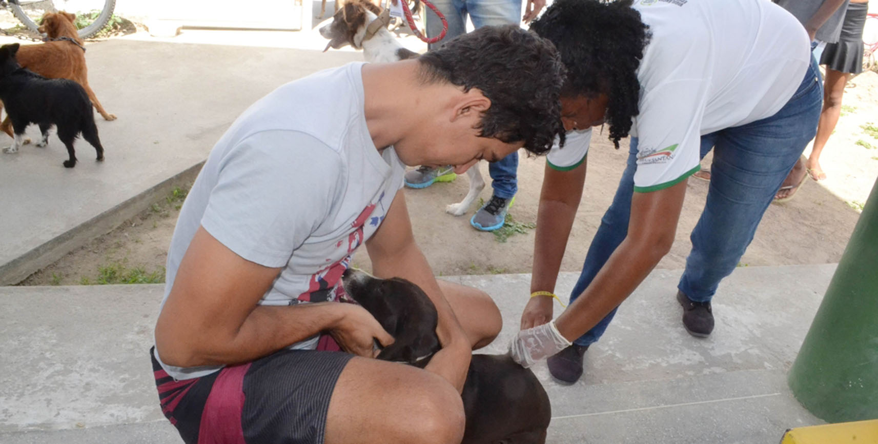Vacinação antirrábica segue disponível na Unidade de Controle de Zoonoses e mobilização aos sábados avança para novos bairros