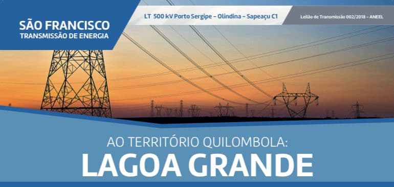 AO TERRITÓRIO QUILOMBOLA: LAGOA GRANDE