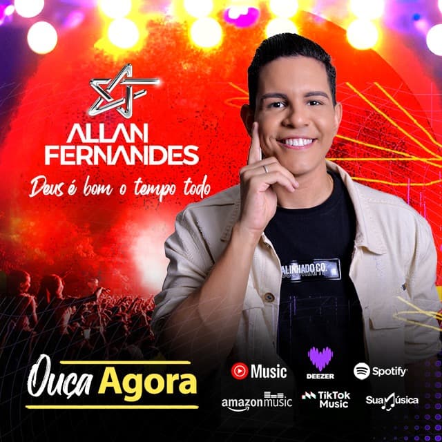 Allan Fernandes lança nova música “Deus é Bom o Tempo Todo” e canta no pré-Carnaval na Bahia