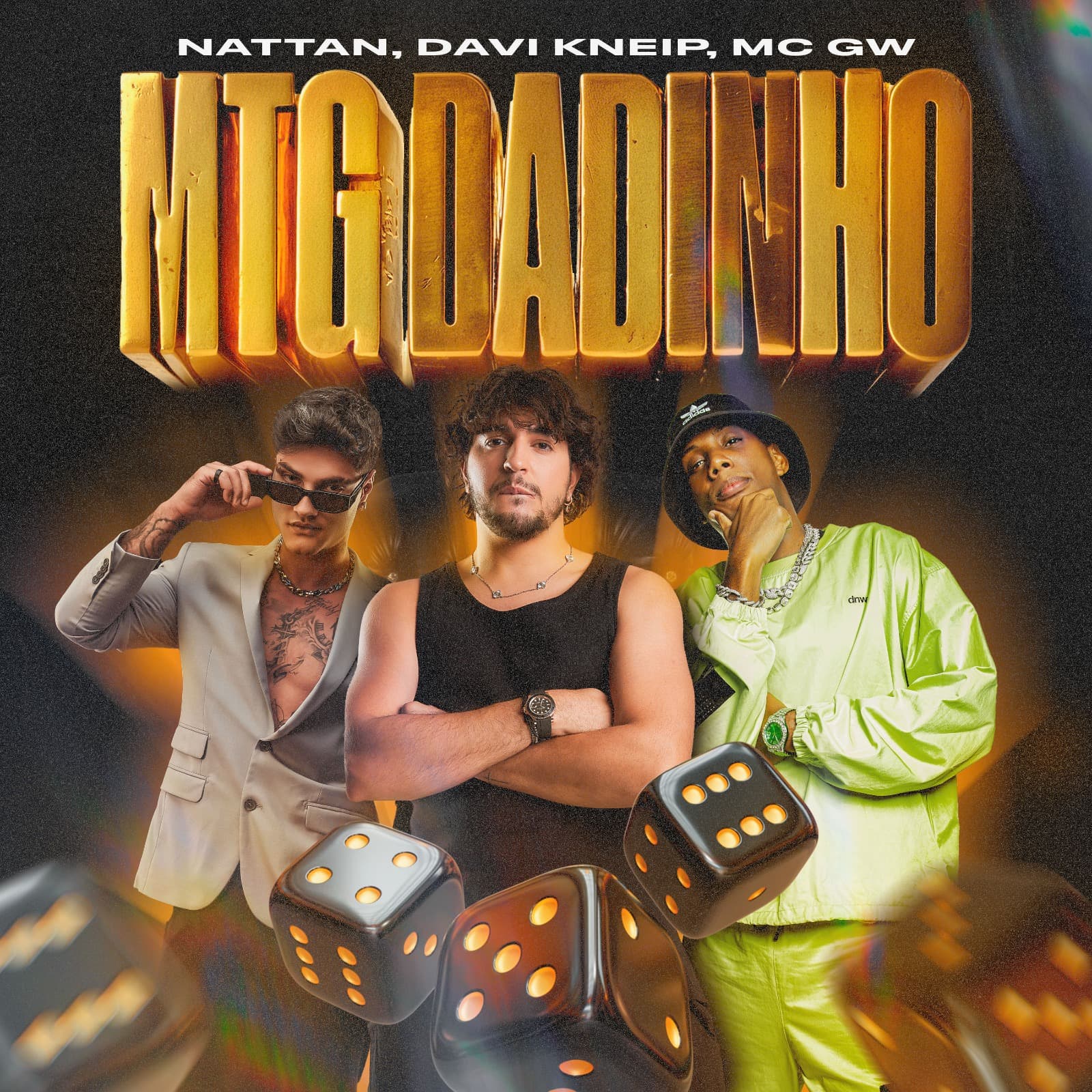 Nattan, Davi Kneip e MC GW lançam o funk “Dadinho”