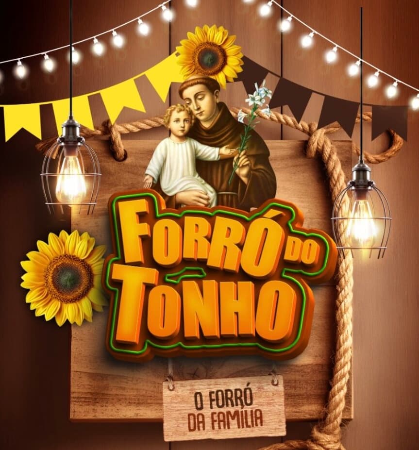 Forró do Tonho 2025 acontece em 19 julho, com transmissão exclusiva do Programa Vibe News