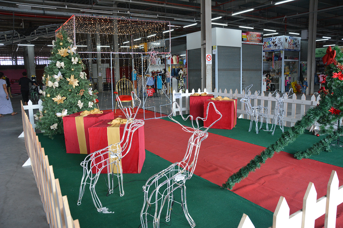 Papai Noel chegará no Shopping Popular neste sábado