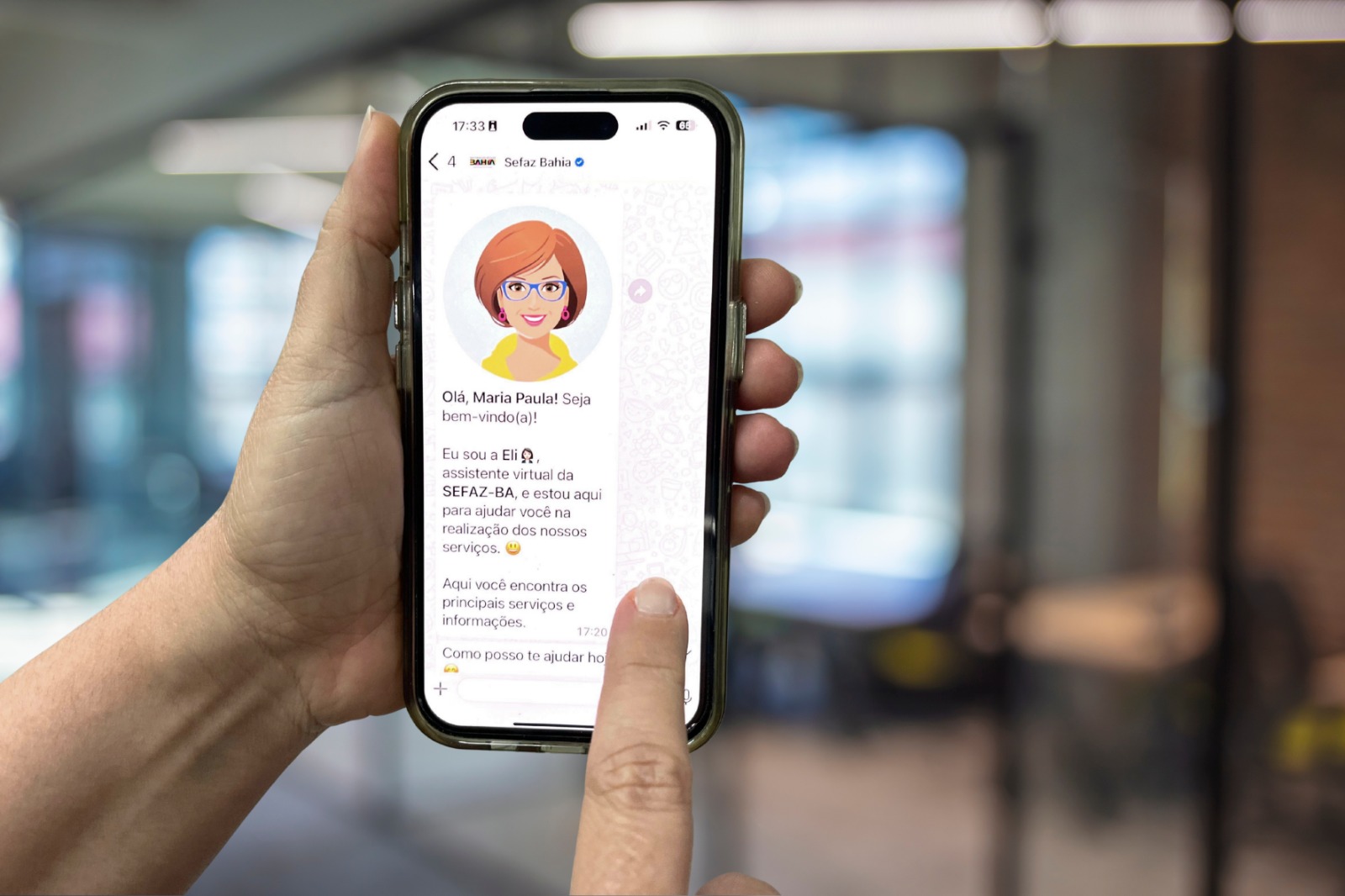 Sefaz-Ba amplia atendimento à população com novo canal via Whatsapp