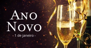 Dia 1 de janeiro é feriado ou ponto facultativo?