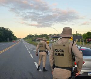 PM registra redução de acidentes nas rodovias estaduais com a Operação Réveillon