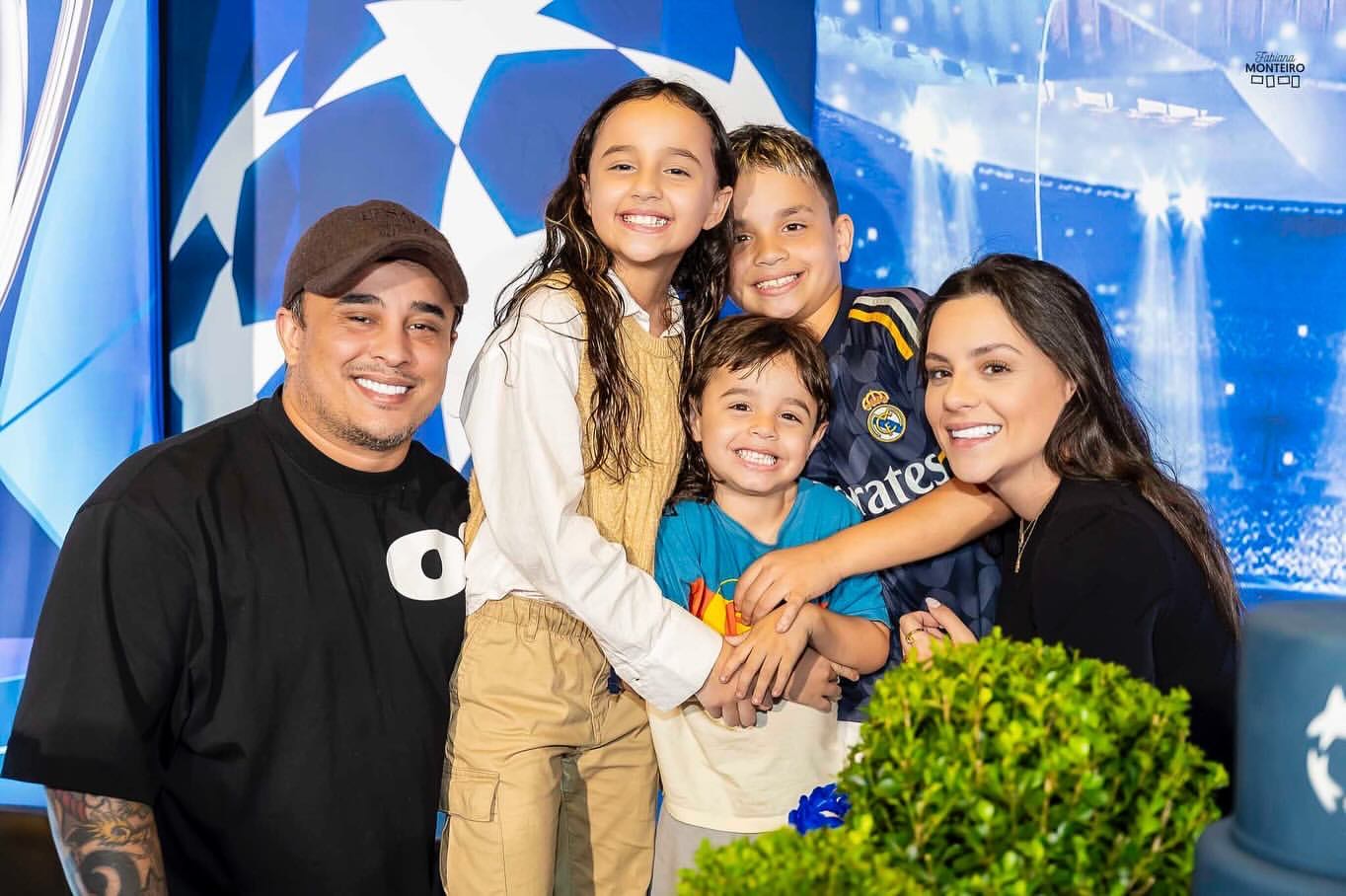 Kauan, da dupla com Matheus, anuncia quarta gravidez da esposa Sarah Biancolini e revela sexo e nome do bebê