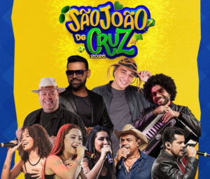 Confirmadas as primeiras atrações do São João de Cruz 2026