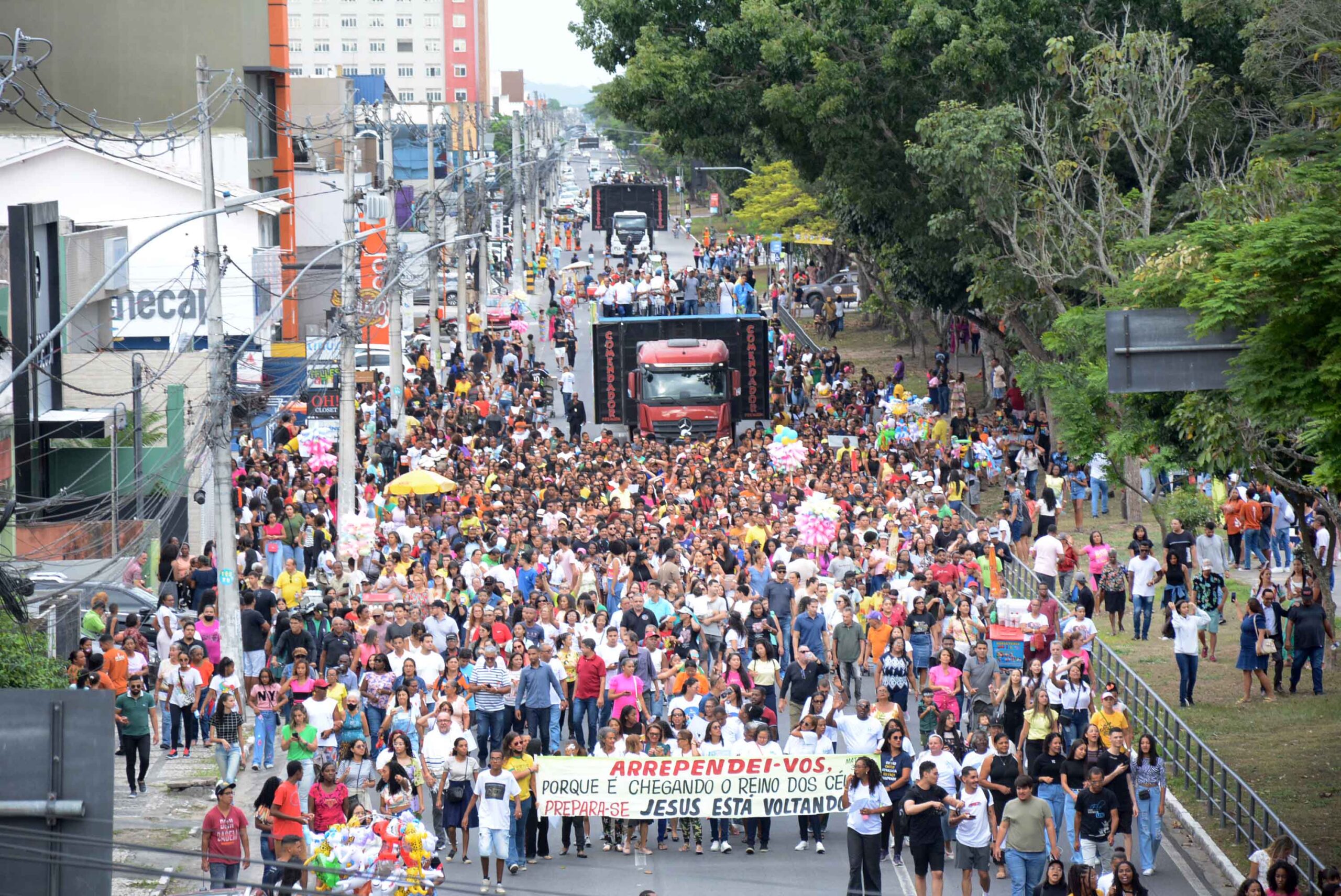 Marcha para Jesus 2026 terá dois dias de programação em Feira de Santana