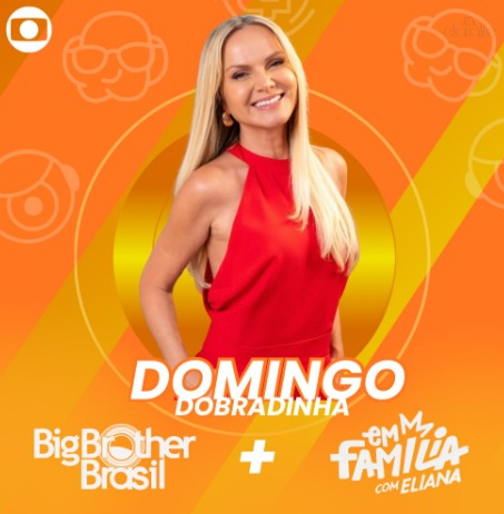 TV Globo estreia ‘Em Família com Eliana’ nas tardes de domingo a partir de 15 de março
