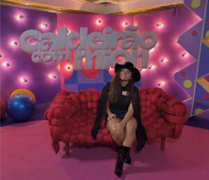 Feirense Priscila Lins avança no “Dupla do Brasil” no Caldeirão com Mion