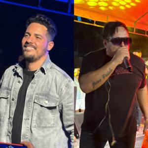Naldinho e Léo Rios anunciam fim da parceria musical durante gravação de audiovisual