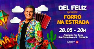 Forró na Estrada, de Del Feliz, chega ao Cineteatro 2 de Julho