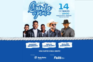 Quinta na Praça marca retorno de tradição cultural em Feira de Santana