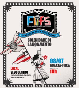 FLIFS 2026 será lançado nesta quarta-feira (8) e anuncia programação da 19ª edição em Feira de Santana