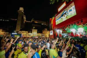 Arena Nº1 em Salvador divulga edição para oitavas de final entre Brasil e Noruega